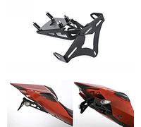 BVDOUE Motociclo CNC Supporto per Targa Portatarga con Luce A LED Luce per Motocicletta Porta Targa, per Ducati Panigale 899 959 1199 1199S 1299 1299S Regolabile Accessori