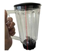 Bvhklxseb Bicchiere for frullatore da 44 oz, 1250 ml, 5 Tazze, Il frullatore Compatibile con Hamilton Beach 58148A Vari Speed, Accessori e Parti di Ricambio for frullatore CB-4.