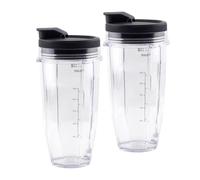 Bvhklxseb Tazza for frullatore Compatibile con Nutri Ninja, Accessorio sostituibile for spremiagrumi NJ24OZ, Set di coperchi for Tazze Grandi, Utensili da Cucina, Accessori for frullatori, Parti