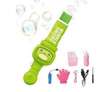 Bvizyelck Bacchetta per Bolle di,Giocattolo Divertente e Interattivo per Bambini | Generatore di Bolle di Portatile,Per Bambini, Compleanno, Casa, Esterno e Interno, Estate, Spiaggia