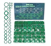 Bvizyelck Kit Di Assortimento Di Per Aria Condizionata | 595 Pezzi Per Riparazione Auto,Kit Per Aria Condizionata Auto - Per Riparazione Perdite E Tenuta Idrici Tubazioni