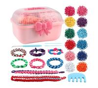 Bvizyelck Kit Per Creare Braccialetti Per Bambina - Set Arte E Creatività Braccialetti Bambini | Regalo Per Bambini Teenager Amici Compleanno Natale Casa