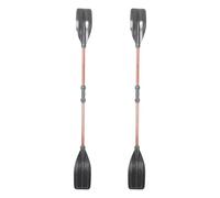 Bvizyelck Pagaia per Kayak Regolabile, 2PCS Pagaia Kayak Alluminio Doppia Remi, Pagaie per Kayaks da Canoa Gonfiabile, Coppia di Remi per Canoa Kayaks Gonfiabile Barche Gommone