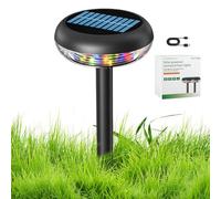 Bvizyelck per Esterno - Ricaricabile 3 Modalità Picchetto Staccabile - Esterne Ricaricabili Tipo-C - Per Cortile Patio Prato Festa Natale Halloween Compleanno Decorazione Casa Soggiorno