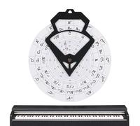 Bvizyelck Strumento Teorico Per Chitarra - Poster Teorico Musicale Da Appendere,Libro Tascabile Per Pratica Apprendimento Strumento Adulti Principianti