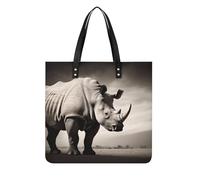 BVKWNTSA Borsa alla moda in pelle stampata con animali del Sud Africa, una scelta versatile per pendolarismo, viaggi e uso quotidiano