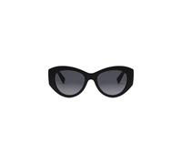 Bvlgari Bv40050i Occhiali Da Sole Donna Nero Ovali Grigio 52mm