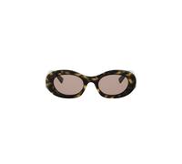 Bvlgari Bv40070i Occhiali Da Sole Donna Avana Ovali Marrone 50mm