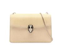 Bvlgari Vintage, ,Pre-owned ,Donna ,Beige ,ONE SIZE Pre-owned Serpenti Forever Borsa a Spalla in Pelle Galuchat