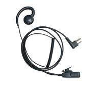 BVMAG Auricolare a forma di C con microfono PTT compatibile con radio bidirezionale Motorola Cp200 Cp200d Cls1410 CLS1110 Cp185 BPR40 Rdm2070d