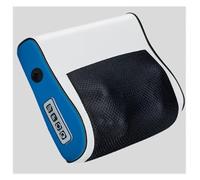 BVMKNI Massaggiatore multifunzionale per collo e spalle, strumento per impastare il collo e la schiena a casa con massaggi multipli a compressione a caldo regolabili (blu)