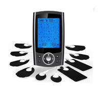 BVMKNI Massaggiatore Muscolare Tens, 36 Modalità, Massaggio Elettrico per Corpo, Braccio, Indietro, Macchina Dimagrante Digitale, Massaggio Muscolare, Relax(Black)