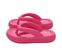 Bvn5kQ3dy Pantofola da doccia Infradito alla moda for donna, con suola spessa e antiscivolo, comode infradito estive da bagno, doccia, spiaggia tempo libero(Rose,Alpha Medium)