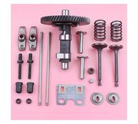BVNZUFH Albero a camme for GX390 13HP con bilanciere, Piastra di Spinta e bilanciere, 14100-ZF6-W01, 14410-ZE3-013, Motosega a Benzina