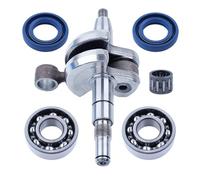 BVNZUFH Albero Motore Cuscinetto Albero Motore Paraolio Set Cuscinetto ad Aghi for 023 MS230 025 MS250 Motore Sostituisci for 11230300408