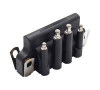BVNZUFH Bobina di accensione con Doppio Cavo Candela Adatta for 583740 0583740 583298 0583298 0777664 879614 9-23104 183-3740 18-5170