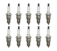 BVNZUFH Candela F6TC for Motore a Benzina a 4 Tempi GX160 GX200 GX240 GX270 GX340 GX390 168F 170F 188F 190F, 10 Pezzi/Lotto