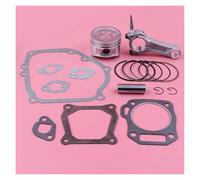 BVNZUFH Kit Completo di guarnizioni for Biella da 68 mm, Anello pistone, for Motore GX160 da 6,5 CV, Pezzo di Ricambio for Tosaerba.