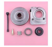BVNZUFH Kit Corona pignone Frizione 3/8"-7T for 394 395 394XP 395XP con Pompa Olio, Filtro Olio turbina, Tubo Olio, Pezzo di Ricambio for Motosega