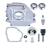 BVNZUFH Kit di Ingranaggi del regolatore della Guarnizione del Coperchio del Carter Motore for GX160 GX200 5,5 HP 6,5 HP, Parti di Ricambio con Cuscinetto dell'albero Motore