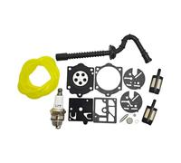 BVNZUFH Kit di Riparazione e ricostruzione del carburatore, Filtro del Carburante, Tubo Flessibile for 015, 015AV, 015L, Candela, Kit di Riparazione del carburatore, Parte della Motosega