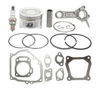 BVNZUFH Kit Fasce Elastiche pistone da 68 mm con Biella, Set guarnizioni Completo for Motore generatore a 4 Tempi GX160 da 5,5 CV, Pompa Acqua