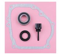 BVNZUFH Kit Guarnizione Carter, Cuscinetto, paraolio, astina di Livello for GX160 GX200 5,5 HP 6,5 HP, Parti for Utensili da Giardino 11381-ZH8-801 91201-Z0T-801