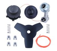 BVNZUFH Kit Lama e Filo for Testina Ingranaggi for decespugliatore FS120 FS200 FS250 FS55 FS75 FS80 FS85 Sostituisci for 41376400100