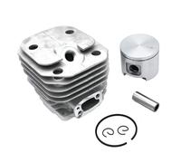 BVNZUFH Set Cilindro pistone da 52 mm for Motosega 61 266 266XP 266SE 166 Big Bore Garden Tools(Cylinder Piston Set)