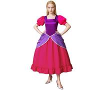 Bvxmsel Costume da sorellastre malvagie Drizella Anastasia, per cosplay, Halloween, da donna, taglia M
