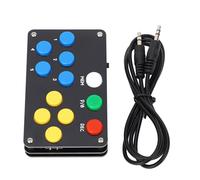 Bvznmilhd Tastiera telecomando per FT DX3000 FT DX5000, accessorio radio a onde corte, tastiera di controllo esterna con 5 canali di memoria, memorizzazione di voce e testo per FT DX1200 FT