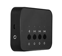 Bw 107 Bluetooth Nero 3,5 Mm Cablato Wireless Stereo Bluetooth 4.0 per Adattatore Dispositivo di Condivisione Musicale 1 Ingresso 3 Uscite