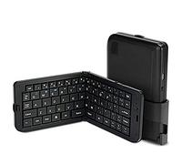 BW 68 chiave tastiera pieghevole - Bluetooth 3.0, tasti funzione, 310 mAh batteria, autonomia 30 giorni., Android, iOS, Windows - wireless pieghevole tastiera Bluetooth compatibile con dispositivi