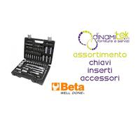 BW 903E/C98 ASSORTIMENTO CHIAVI, INSERTI E ACCESSORI, IN CASSETTA DI PLASTICA BE