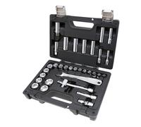 BW 913E/C33 Set Professionale da 28 Chiavi a Bussola Esagonali e 5 Accessori