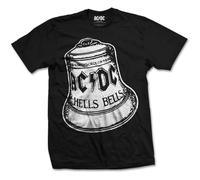 Bw Ac/Dc Hells Bells autorizzato Uomo maglietta