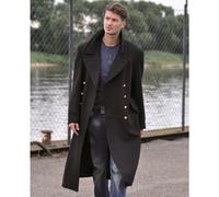 Bw Bundeswehr Marinemantel Nero Tgl 44-56 Cappotto Invernale Giacca da Ufficiale