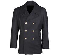 Bw Bundeswehr Marino Colani Blu Scuro Caban Marinejacke Cappotto Corto XS-4XL