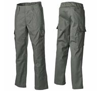 Bw Bundeswehr Pantaloni Moleskine Originale Verso TL Nero Oliva da Campo