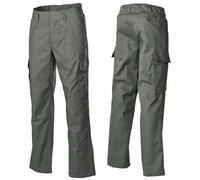 Bw Bundeswehr Pantaloni Moleskine Originale Verso TL Nero Oliva da Campo