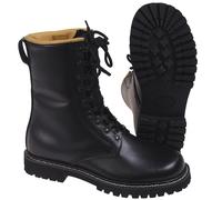 Bw Bundeswehr Stivali da Combattimento Completamente IN Pelle 37-50 Esercito