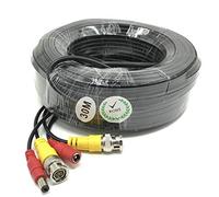 BW Cavo di alimentazione video BNC da 30 m per telecamera CCTV DVR (30 m) - Telecamera array avanzata dedicata: tipo di cavo: 0,75 mm?, cavo OD: 4,7 mm
