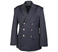 Bw Marino Giacca Blu Scuro Bundeswehr Matrosen Giacca Doppiopetto Ausgehjacke