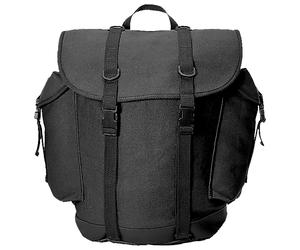 Bw Tedesco Esercito Militare Combat Montagna Zaino Pack Escursionismo 25L Nero