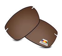 Bwake Lenti di ricambio per occhiali da sole Maui Jim Breakwall MJ422 - Cannella marrone polarizzate