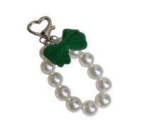 BWANGIAO Perle alla e farfalla con perline d ' argento | Lussuose perle fatte a mano eleganti design con fiocco che elevano i tuoi stili per ogni occasione,