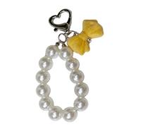 BWANGIAO Perle alla e farfalla con perline d ' argento | Lussuose perle fatte a mano eleganti design con fiocco che elevano i tuoi stili per ogni occasione,