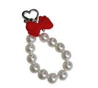 BWANGIAO Perle alla e farfalla con perline d ' argento | Lussuose perle fatte a mano eleganti design con fiocco che elevano i tuoi stili per ogni occasione,