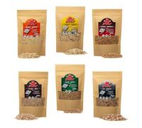 BWAY Legno per Affumicatore da Cucina - 6x400ml di Olivo, Arancio, Mandorlo, Limone, Noce e Quercia | Ebook Omaggio con 20 Ricette