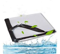 BWBG Telo Impermeabile Teloni Trasparente Heavy Duty, Cancella Telone Antipioggia con Occhielli Alta Trasmittanza Luminosa Conservazione di Calore Garage Fattoria